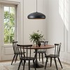 Dewdrop Contemporary 1-Light Pendant 19.6 in Matte Black and Gold Iron Finish ETL Approved Adjustable Hanging Lamp for Dining Room Entryway Kitchen - 3 of 4