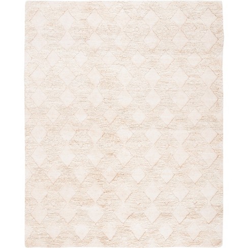 SAFAVIEH Braided Collection 5' x 5' Round Ivory/Beige BRD256B Handmade  Country Cottage Reversible Cotton Area Rug : : Home