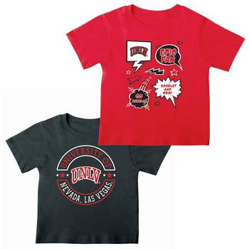 NCAA UNLV Rebels Toddler Boys' 2pk T-Shirt