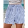 Shorts for Women Summer Casual Lounge Beach Bottoms Pajama Plaid Boxer Shorts - 2 of 4