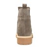 Journee Signature Womens Genuine Leather Bristol Round Toe Block Heel Chelsea Booties - 3 of 4