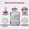 Unique Bargains Hanging Water-resistant Foldable Makeup Bags and Organizers 1 Pc - 3 of 4