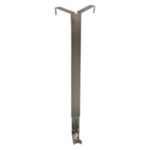 Haute Decor Christmas Adapt Adjustable Top & Bottom Christmas Wreath Hanger Antique Brass: Door Frame Compatible, Steel Construction - 1 of 4