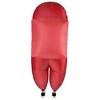 Amongst Us Imposter Sus Crewmate Inflatable Adult Costume Red | Standard - 2 of 4