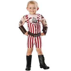 HalloweenCostumes.com Vintage Strongman Costume for Toddlers - 1 of 2