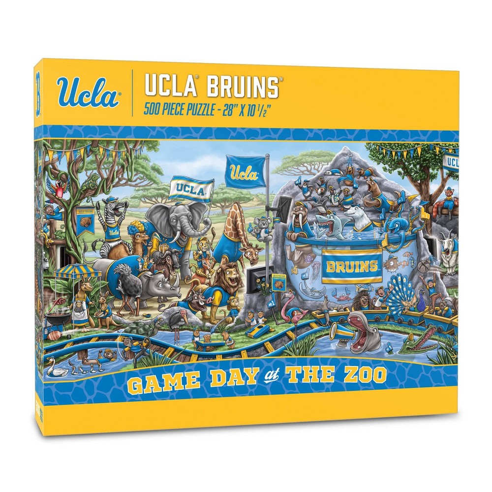 NCAA UCLA Bruins Game Day at the Zoo 500pc Puzzle