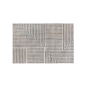 World Rug Gallery Distressed Bohemian Stripes Washable Non Slip Area Rug - 1 of 4