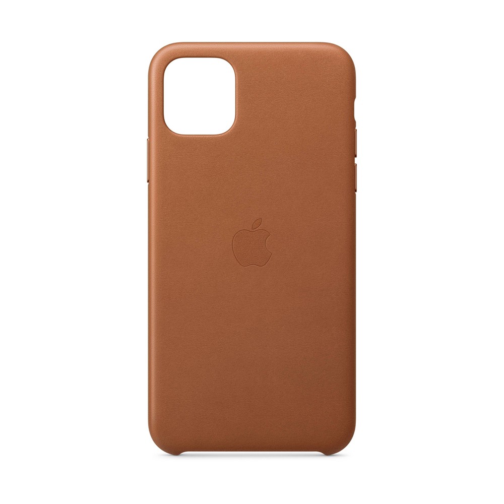UPC 190199287624 product image for Apple iPhone 11 Pro Max Leather Case - Saddle Brown | upcitemdb.com