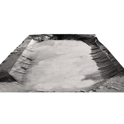 Swimline: 16' x 32' In-Ground Winter Pool Cover, Silver