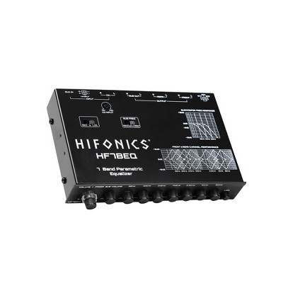 HIFONICS 7 BAND EQ WITH CROSSOVER HF7BEQ