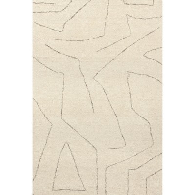 Nuloom Mulholland Textured Wool Area Rug Area Rug