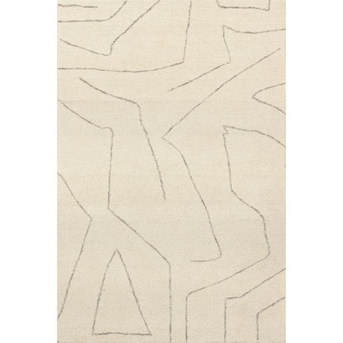 Arvin Olano x Rugs USA - Mulholland Textured Wool Indoor Area Rug Indoor Area Rug - image 1 of 4