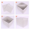 REGALWOVEN Fabric Reinforced Storage Bin for Organizing Clothes Books 2 Pcs - 3 of 4