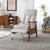 NicBex Modern Accent Chair Armchair Lounge Chair with Wood Frame Comfy Chair for Living Room, Bedroom, Office - 2 of 4