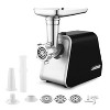 2000W 3-IN-1 Electric Meat Grinder and Sausage Maker with 3 Stainless Steel Plates and Stuffing Tubes - Home Kitchen Appliance - 2 of 4
