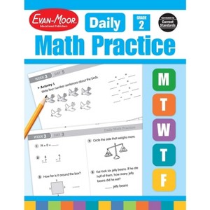 Daily Math Practice, Grade 2 Teacher Edition - by  Evan-Moor Educational Publishers (Paperback) - 1 of 1