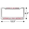 Jacksonville State University Full Size Standard License Plate Metal Frame - 4 of 4
