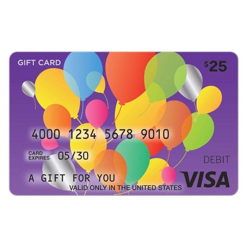 Visa® Virtual Gift Card, Buy a code from $25