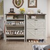 Shoe Storage Cabinet with 2 Flip Drawers,Automatic Deodorization Function - 2 of 4