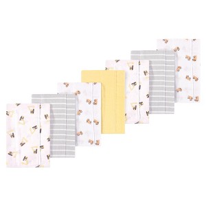 Luvable Friends Hudson Baby Flannel Burp Cloths 7pk - 1 of 1