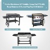 Upgraded Griddle Cover for Blackstone 36 Inch Griddle, Heavy Duty Waterproof Cover with Large Air Vent and Straps, Black, filfresh - 2 of 4