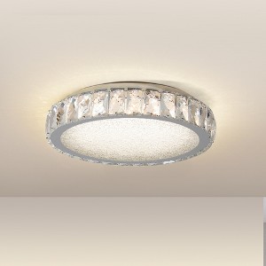 DOMETOUR (Same as W1340120156/L5012) Embedded Crystal Chandelier (Included LED) - 1 of 4