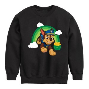 Boys' - Nickelodeon - Paw Patrol Graphic Long Sleeve Fleece Sweatshirt - 1 of 4