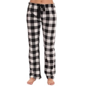 #followme Silky Fleece Printed Pajama Pants for Women - 1 of 3