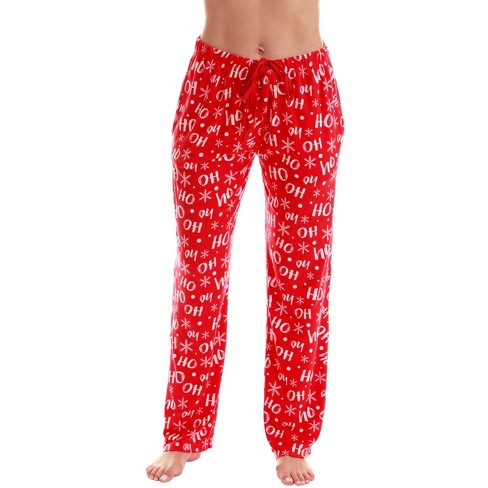 Women's Cute Character Print Plush Pajama Pants - Petite to Plus Size