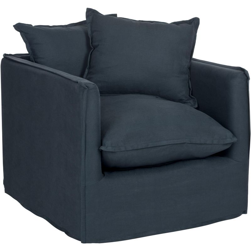 Joey Arm Chair - Blue - Safavieh., 3 of 6