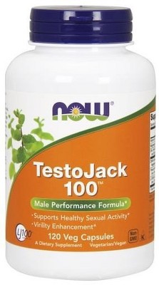 Testo Jack 100 by Now Foods  -  120 VegCap