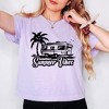 Simply Sage Market Women's Summer Vibes Camper Short Sleeve Relaxed Fit Cropped Tee - 2 of 4
