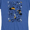 Women's - Disney - Halloween Collage Short Sleeve Graphic T-Shirt - 2 of 4