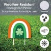 Big Dot of Happiness Shamrock St. Patrick's Day - Yard Sign and Outdoor Lawn Decorations - Saint Paddy's Day Party Yard Signs - Set of 8 - 3 of 4