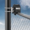VEVOR Sliding Gate Kit,Rolling Gate Hardware Kit w/U-Shaped Wheel Groove,Sliding Gate Rollers 4Track Wheels w/Cover, Sliding Roller,Black&Silver - 2 of 4