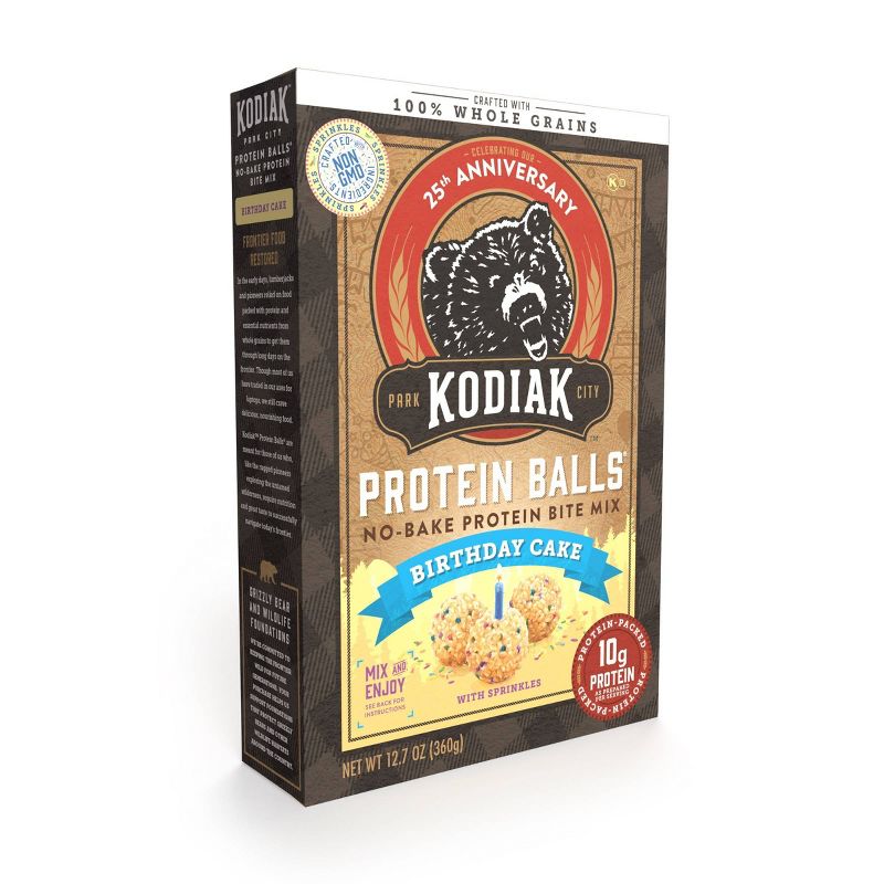 Kodiak Birthday Cake Protein Ball Mix - 12.7oz, 3 of 7