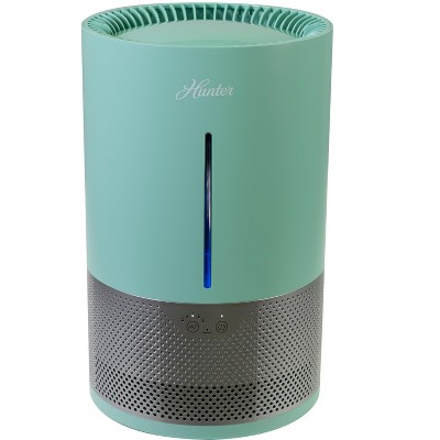 Aqua and Silver 4.8L Evaporative Humidifier with PermaWick Filter