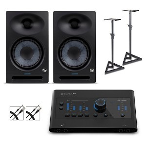 PreSonus Quantum ES4 Audio Interface with Eris 2nd Gen Studio Monitor Pair (Cables & Stands Included) STUDIO8 - 1 of 4
