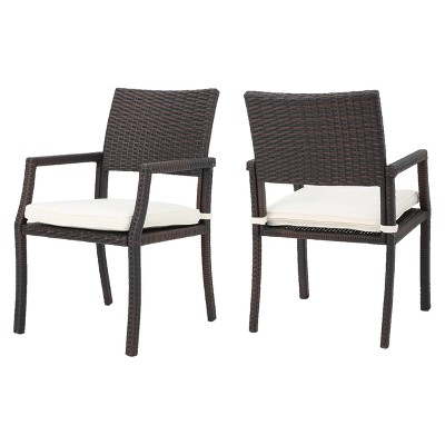 target wicker dining chairs