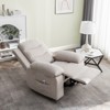 ChicFurnit Sectional Sofas Modern Power Recliner Chair with Adjustable Massage and Heating for Living Room, Beige, 38.13"*36.63"*40.5" - 2 of 4
