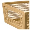 Perforated Metal Storage Bin with Handles - 4 of 4