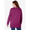 Woman Within Fleece Sweatshirt - 3 of 4