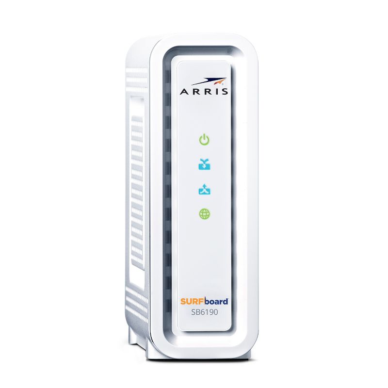 ARRIS SURFboard 32x8 DOCSIS 3.0 Cable Modem, Model SB6190 (White), 5 of 8