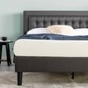 Dachelle Upholstered Platform Bed Frame - Zinus - image 2 of 4