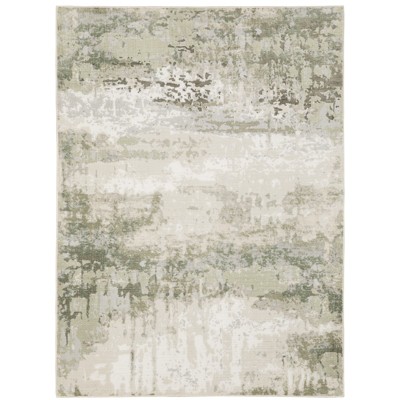 Oriental Weavers Caravan 2061W Beige/ Green Indoor Area Rug - 3'3" x 5'