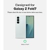 Entronix [Magnetic] Case Compatible with Galaxy Z Fold 7 - [Hard Back] Slim Clear - 2 of 4