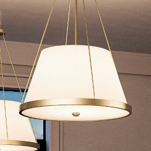 Urban Ambiance Luxury Traditional Chandelier 30''H x 22''W,  Olde Brass Finish,  Atlanta Collection, UHP4387 - 1 of 4