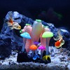 Unique Bargains Silicone Fluorescence Floating Aquarium Mushroom Coral Fish Tank Decoration - image 2 of 4