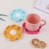 John Bead Flower Coasters Floral Crochet DIY Kit for Beginners - 2 of 4