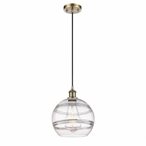 Rochester - 1 Light Cord Hung Mini Pendant In Industrial Style-11.63 Inches Tall and 10 Inches Wide - 1 of 1